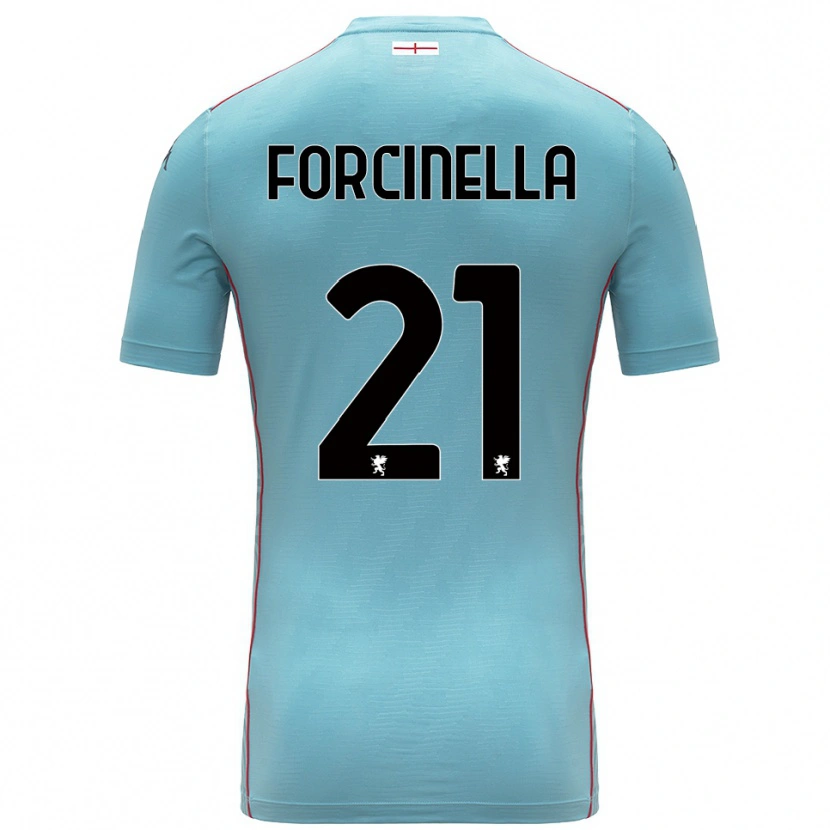 Danxen Dames Camilla Forcinella #21 Blauw Grijs Keepersshirt 2025/26 T-Shirt België