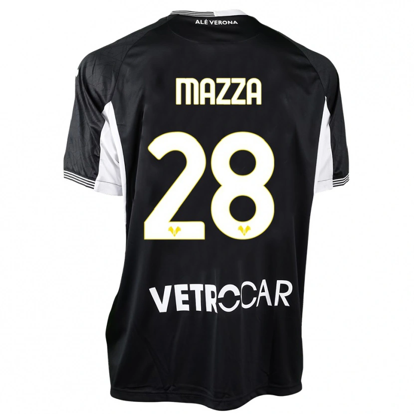 Danxen Dames Vittoria Karol Mazza #28 Zwart Wit Keepersshirt 2025/26 T-Shirt België