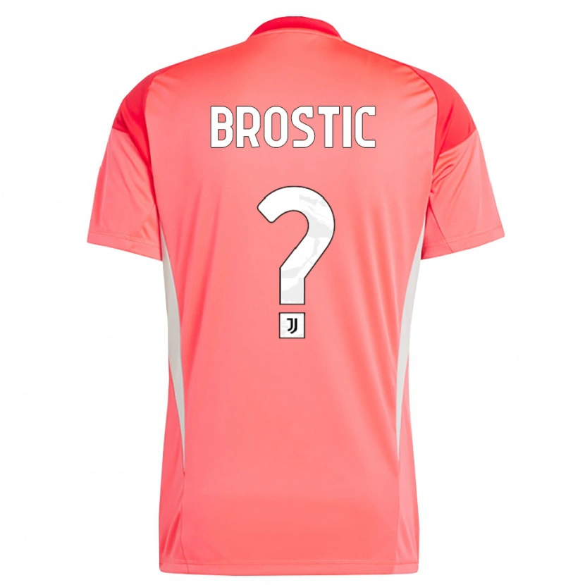 Danxen Dames Gabriel Brostic #0 Rood Oranje Keepersshirt 2025/26 T-Shirt België