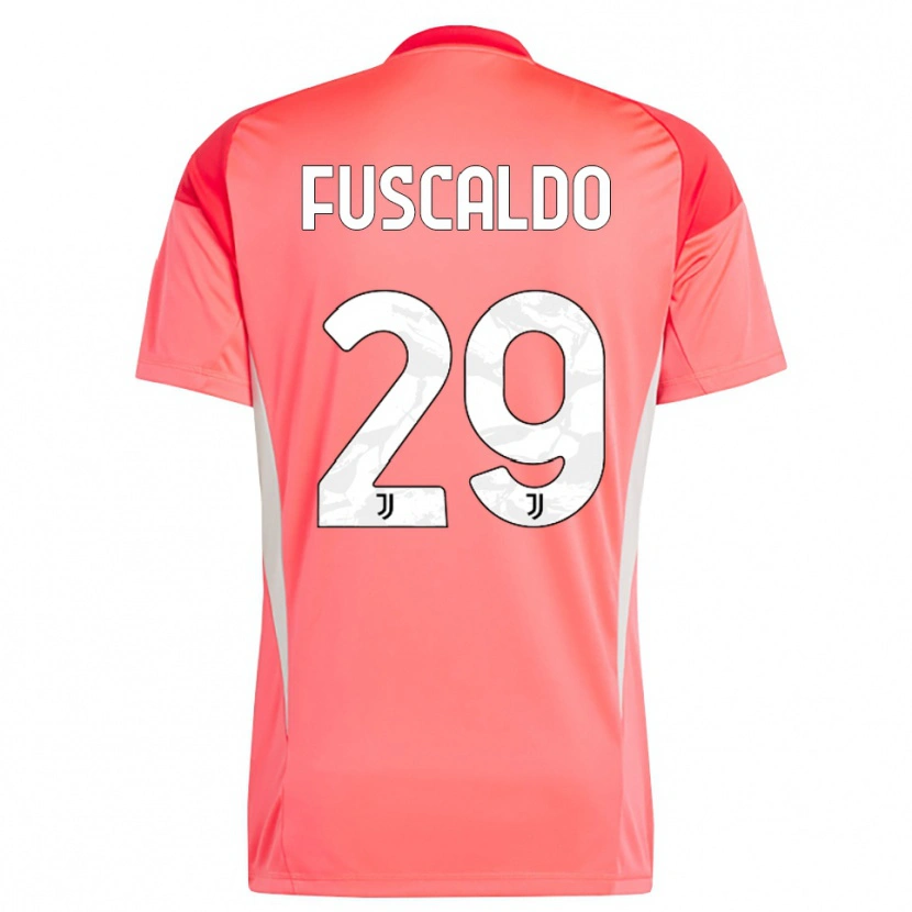 Danxen Dames Matteo Fuscaldo #29 Rood Oranje Keepersshirt 2025/26 T-Shirt België