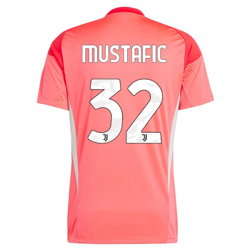 Danxen Dames Emma Mustafic #32 Rood Oranje Keepersshirt 2025/26 T-Shirt België