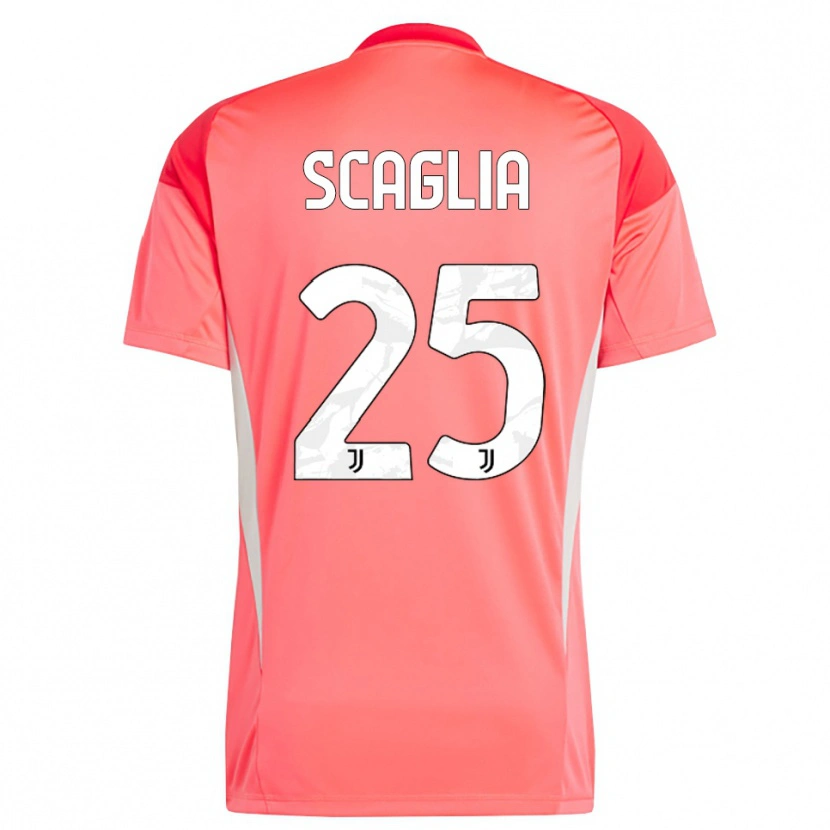 Danxen Dames Simone Scaglia #25 Rood Oranje Keepersshirt 2025/26 T-Shirt België