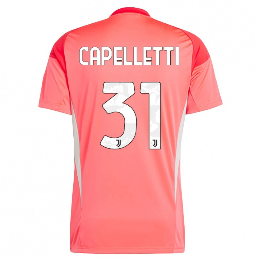 Danxen Dames Alessia Capelletti #31 Rood Oranje Keepersshirt 2025/26 T-Shirt België