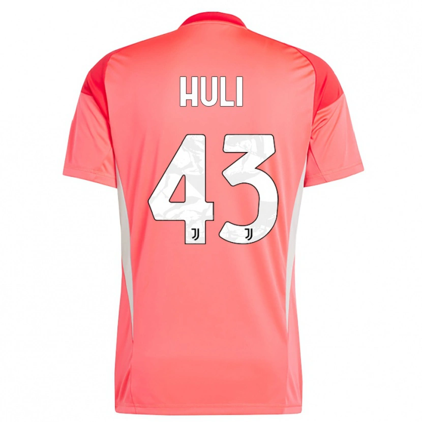 Danxen Dames Raffaele Huli #43 Rood Oranje Keepersshirt 2025/26 T-Shirt België