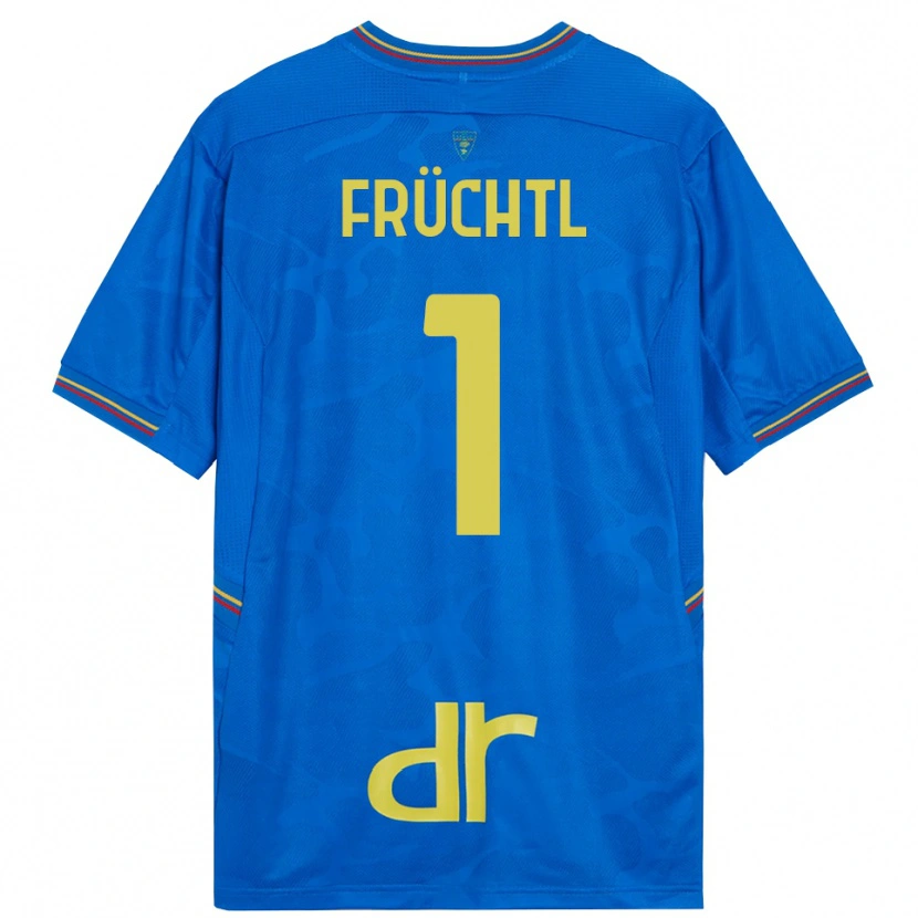 Danxen Dames Christian Früchtl #1 Koninklijk Blauw Bruin Keepersshirt 2025/26 T-Shirt België