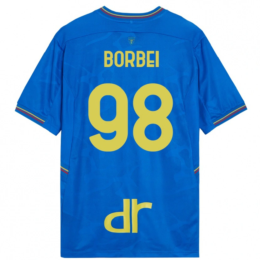 Danxen Dames Alexandru Borbei #98 Koninklijk Blauw Bruin Keepersshirt 2025/26 T-Shirt België