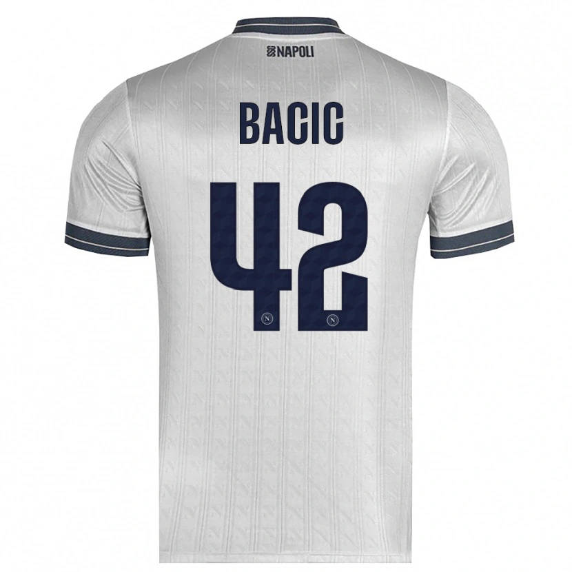 Danxen Dames Doris Bačić #42 Lichtgrijs Keepersshirt 2025/26 T-Shirt België