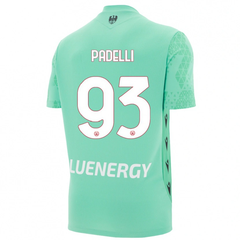 Danxen Dames Daniele Padelli #93 Aquamarijn Zwart Keepersshirt 2025/26 T-Shirt België