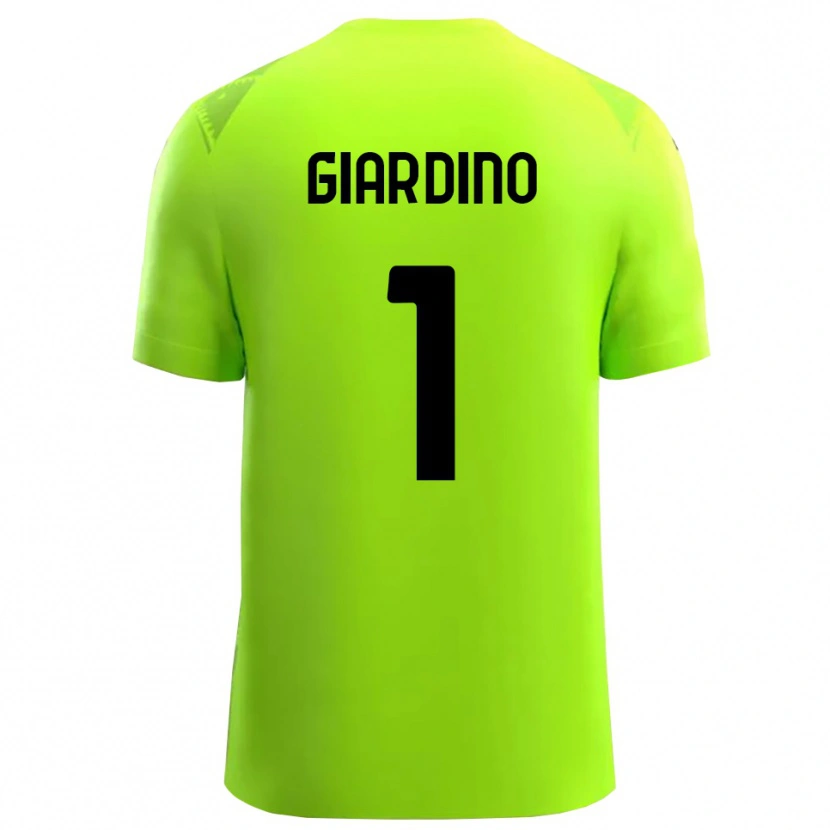 Danxen Dames Andrea Giardino #1 Gras Groen Zwart Keepersshirt 2025/26 T-Shirt België
