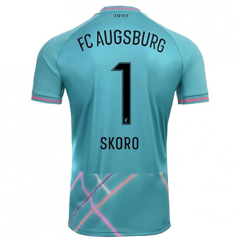 Danxen Dames Luka Skoro #1 Licht Zeegroen Keepersshirt 2025/26 T-Shirt België