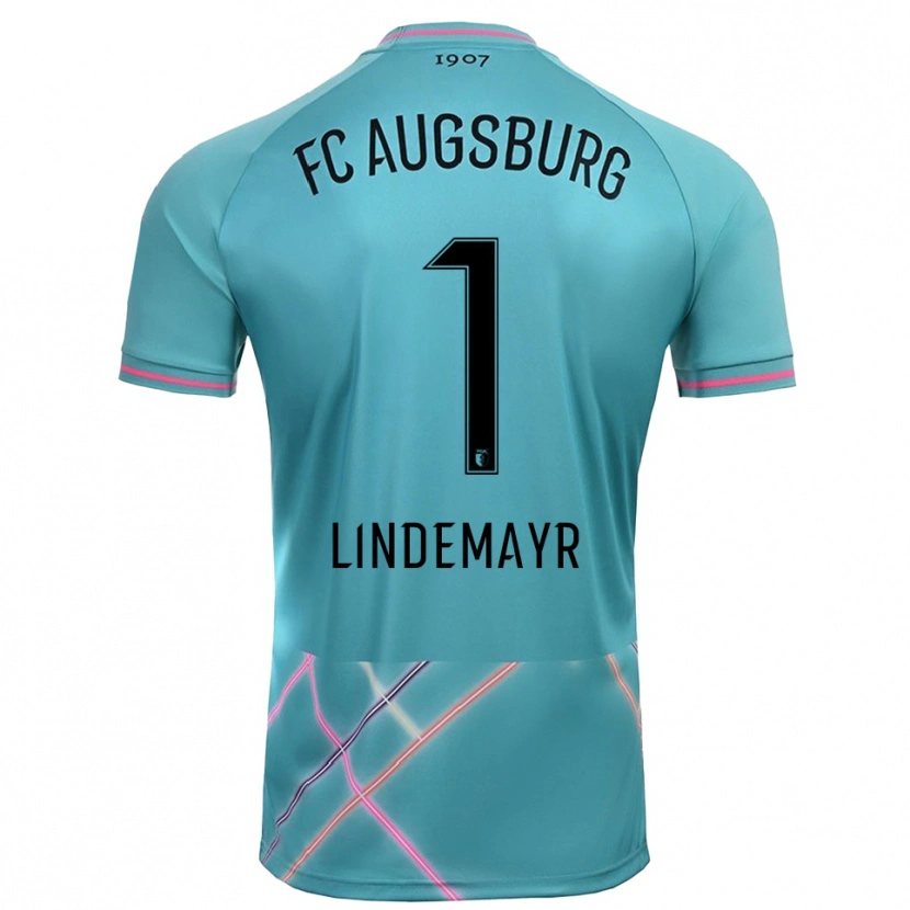 Danxen Dames Lisa Lindemayr #1 Licht Zeegroen Keepersshirt 2025/26 T-Shirt België
