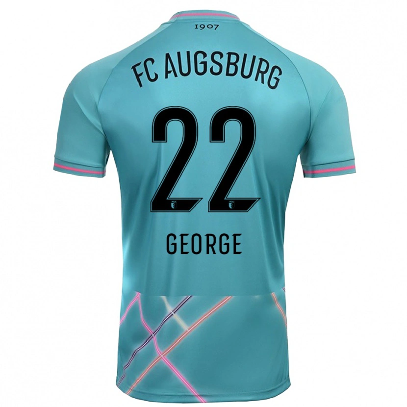 Danxen Dames Noah George #22 Licht Zeegroen Keepersshirt 2025/26 T-Shirt België