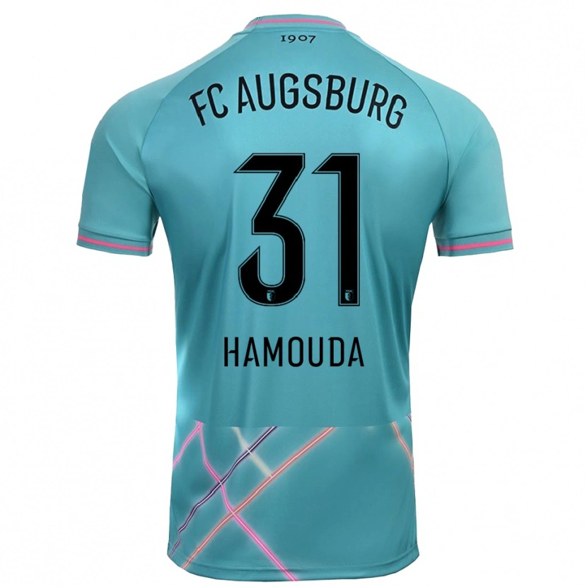 Danxen Dames Hania Hamouda #31 Licht Zeegroen Keepersshirt 2025/26 T-Shirt België