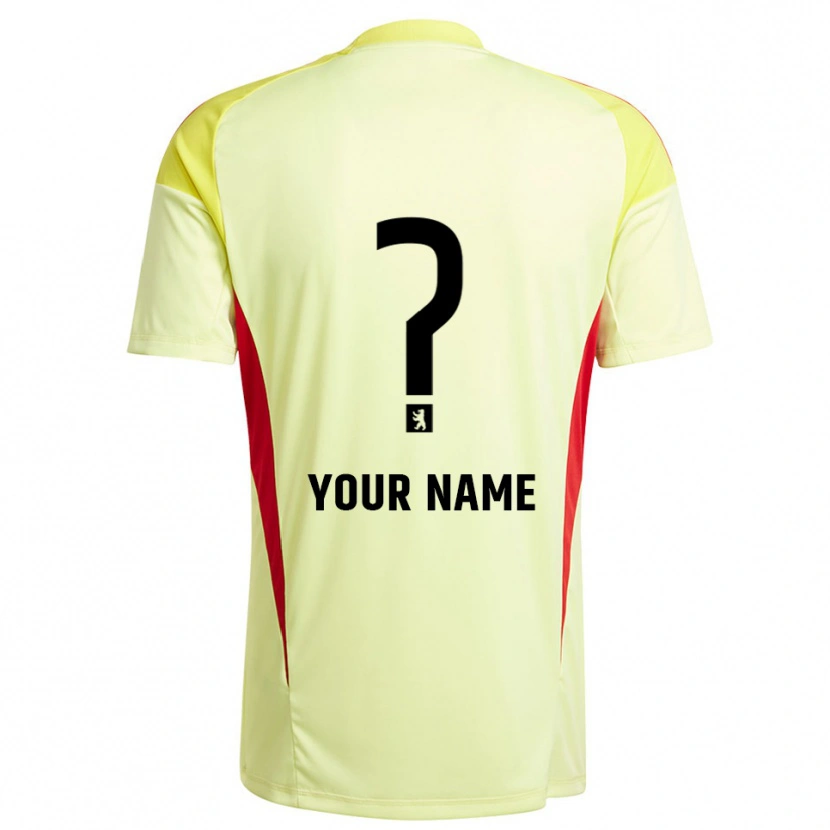 Danxen Dames 1. FC Union Berlin Licht Geel Zwart Keepersshirt 2025/26 T-Shirt België