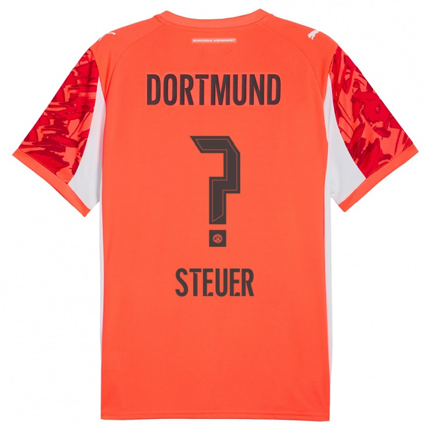 Danxen Dames Etienne Steuer #0 Rood Oranje Keepersshirt 2025/26 T-Shirt België