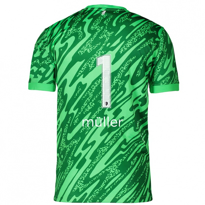 Danxen Dames Philipp Müller #1 Groen Wit Keepersshirt 2025/26 T-Shirt België