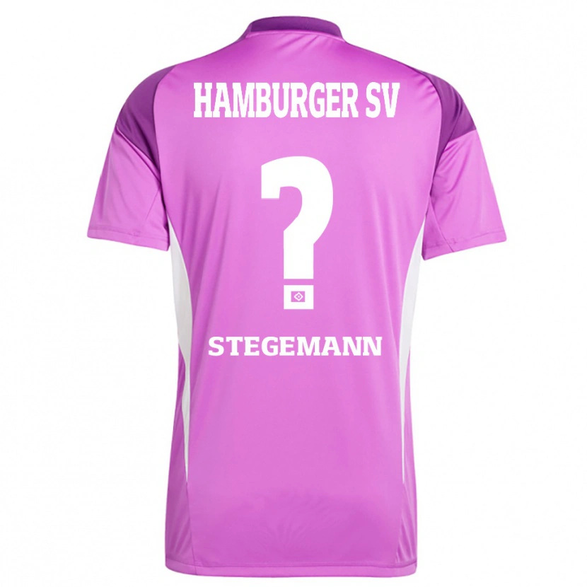 Danxen Dames Jean-Pierre Stegemann #0 Lila Wit Paars Keepersshirt 2025/26 T-Shirt België