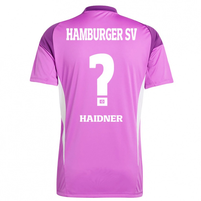 Danxen Dames Larissa Haidner #0 Lila Wit Paars Keepersshirt 2025/26 T-Shirt België