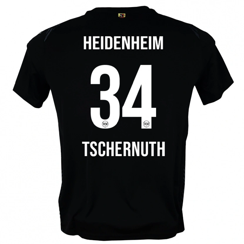Danxen Dames Paul Tschernuth #34 Donkergrijs Zwart Keepersshirt 2025/26 T-Shirt België