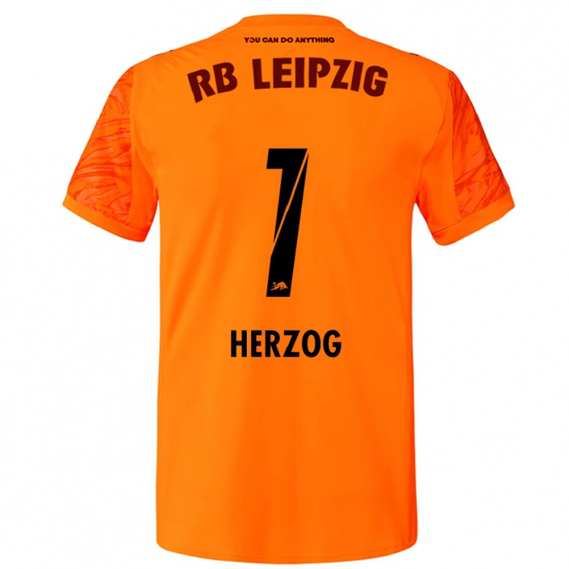 Danxen Dames Elvira Herzog #1 Oranje Rood Keepersshirt 2025/26 T-Shirt België