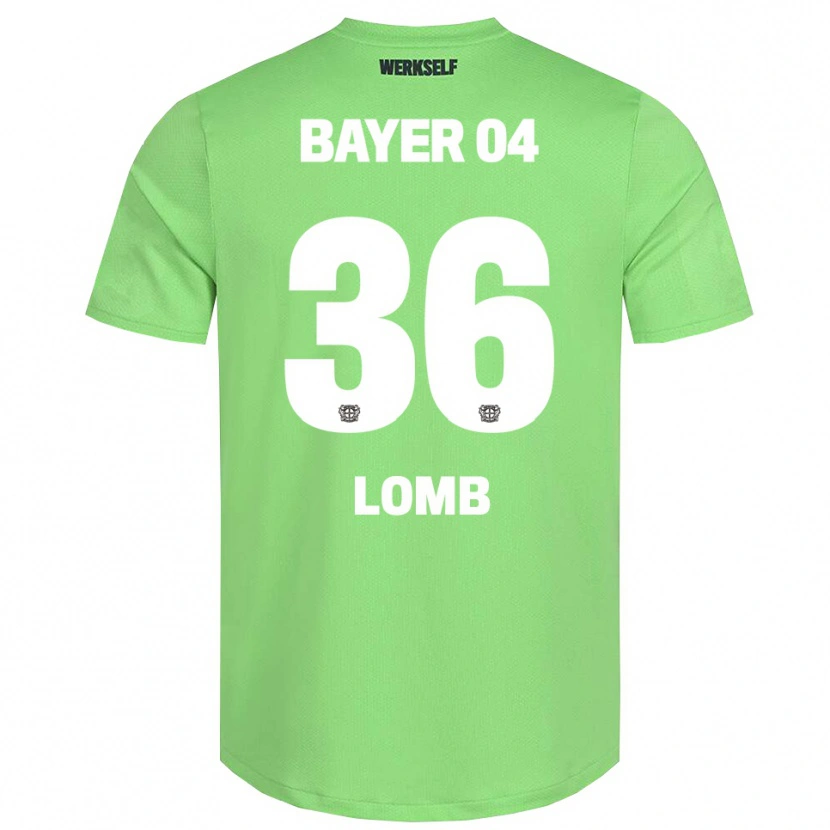 Danxen Dames Niklas Lomb #36 Licht Groen Wit Keepersshirt 2025/26 T-Shirt België