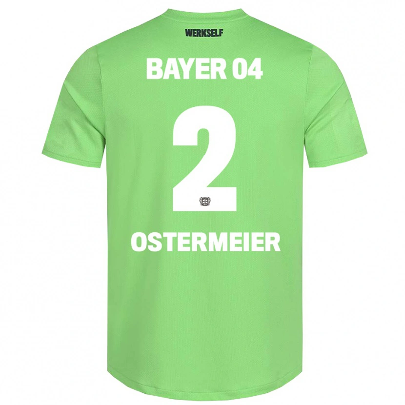 Danxen Dames Selina Ostermeier #2 Licht Groen Wit Keepersshirt 2025/26 T-Shirt België
