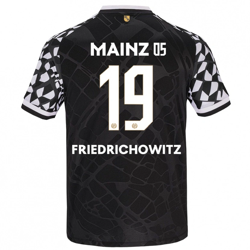 Danxen Dames Anna Friedrichowitz #19 Zwart Wit Keepersshirt 2025/26 T-Shirt België