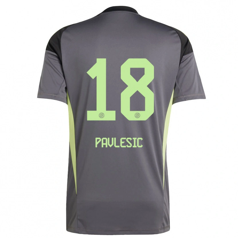 Danxen Dames Anthony Pavlesic #18 Zwart Groen Geel Keepersshirt 2025/26 T-Shirt België