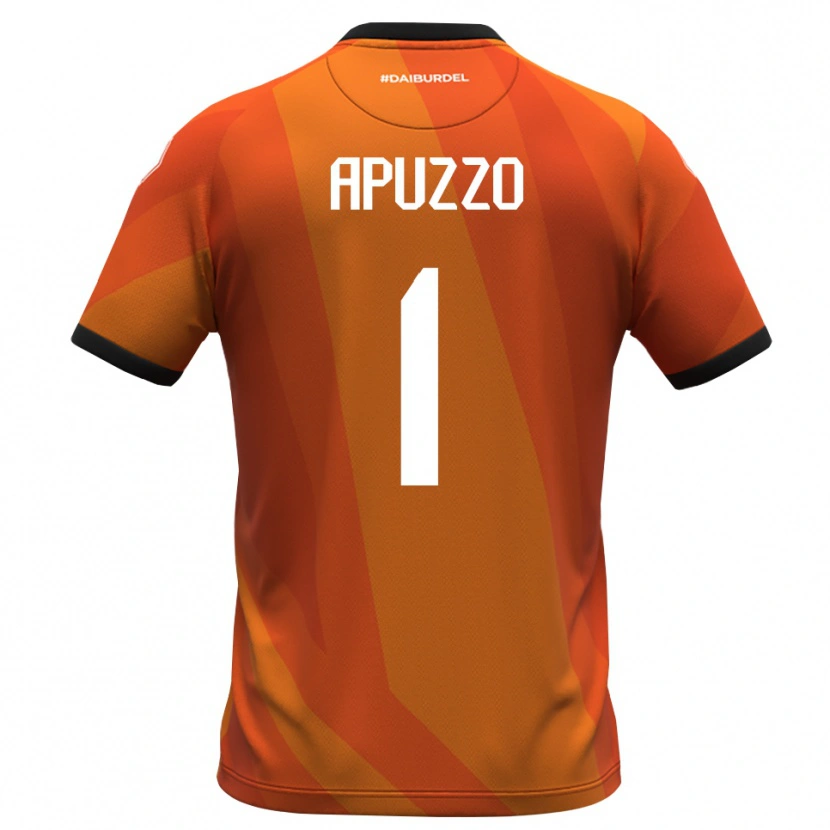 Danxen Dames Davide Apuzzo #1 Koraal Wit Zwart Keepersshirt 2025/26 T-Shirt België
