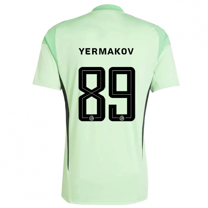 Danxen Dames Georgiy Yermakov #89 Licht Groen Zwart Keepersshirt 2025/26 T-Shirt België