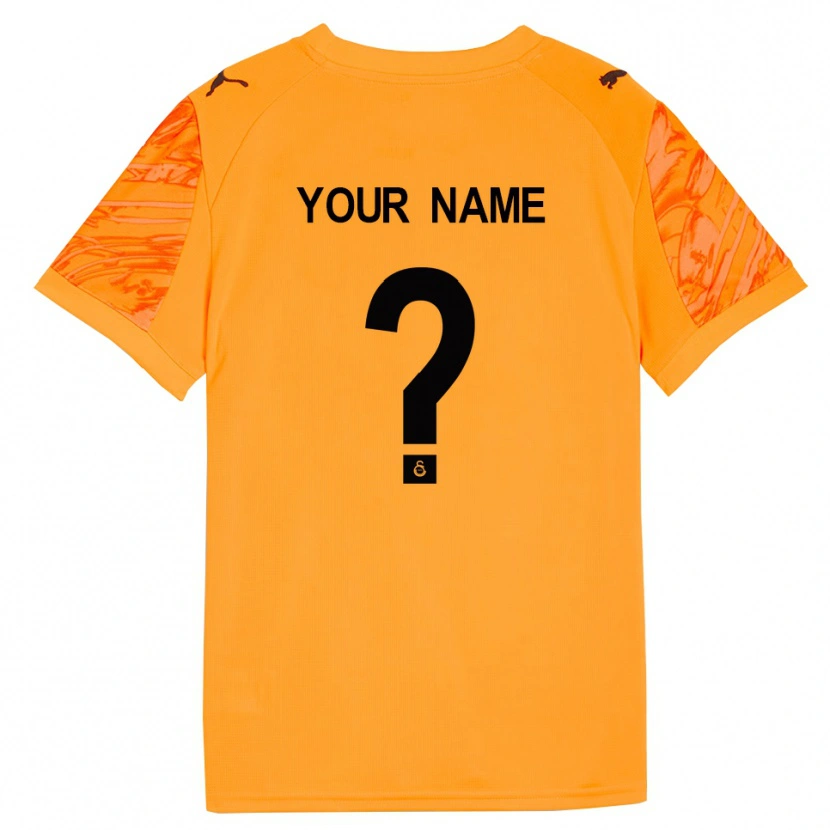 Danxen Dames Galatasaray SK Donker Oranje Zwart Keepersshirt 2025/26 T-Shirt België