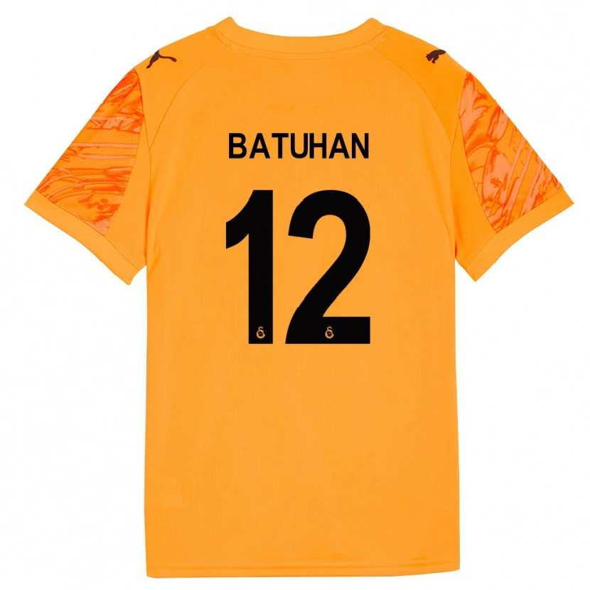 Danxen Dames Batuhan Şen #12 Donker Oranje Zwart Keepersshirt 2025/26 T-Shirt België