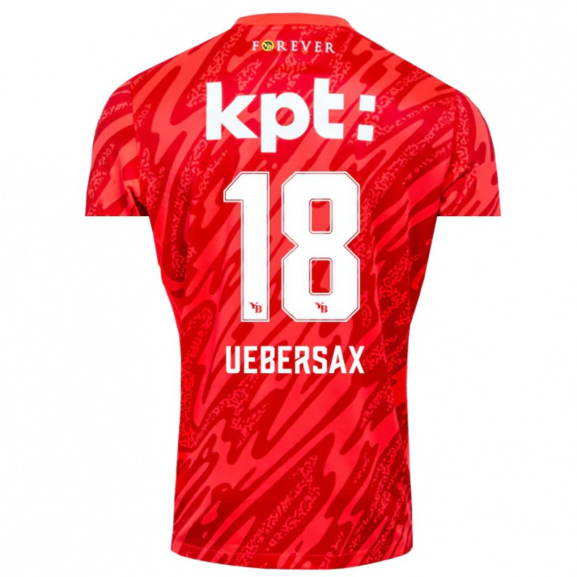 Danxen Dames Jan Uebersax #18 Rood Wit Keepersshirt 2025/26 T-Shirt België