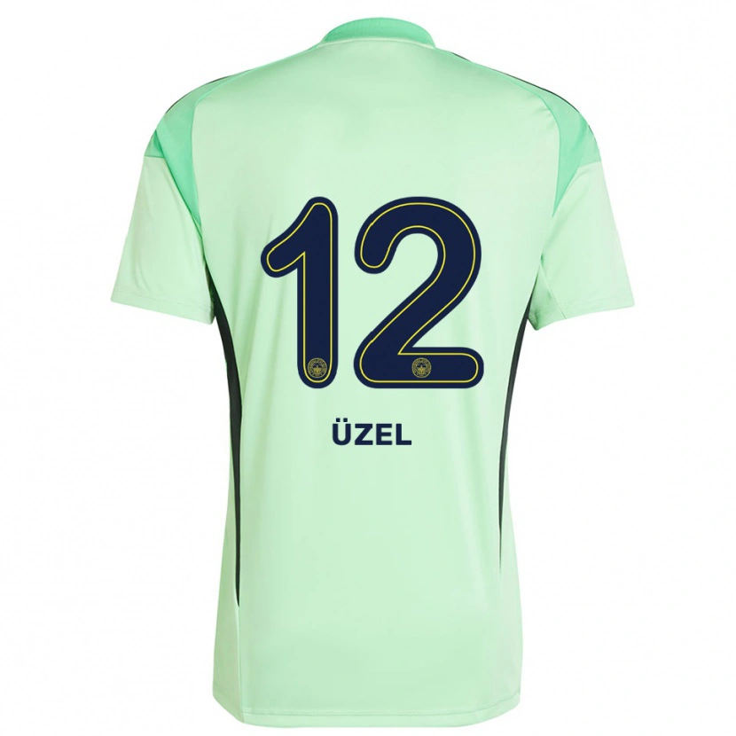 Danxen Dames Nevzat Üzel #12 Licht Groen Zwart Keepersshirt 2025/26 T-Shirt België