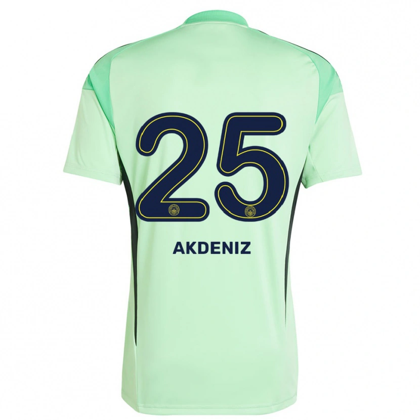 Danxen Dames Zeynep Akdeniz #25 Licht Groen Zwart Keepersshirt 2025/26 T-Shirt België