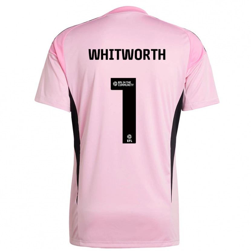 Danxen Dames Joe Whitworth #1 Roze Zwart Keepersshirt 2025/26 T-Shirt België