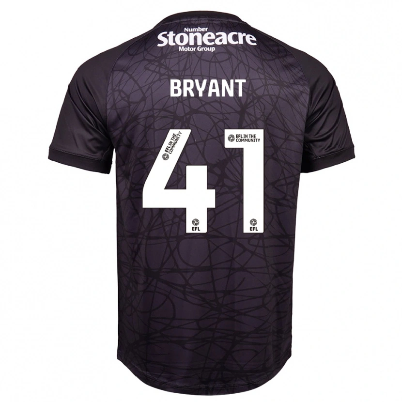 Danxen Dames Jacob Bryant #41 Zwart Wit Keepersshirt 2025/26 T-Shirt België