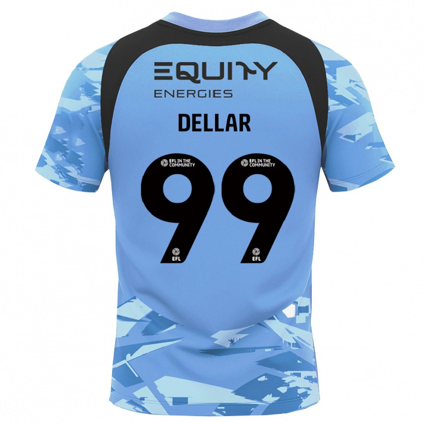 Danxen Dames Megan Dellar #99 Lichtblauw Glack Keepersshirt 2025/26 T-Shirt België