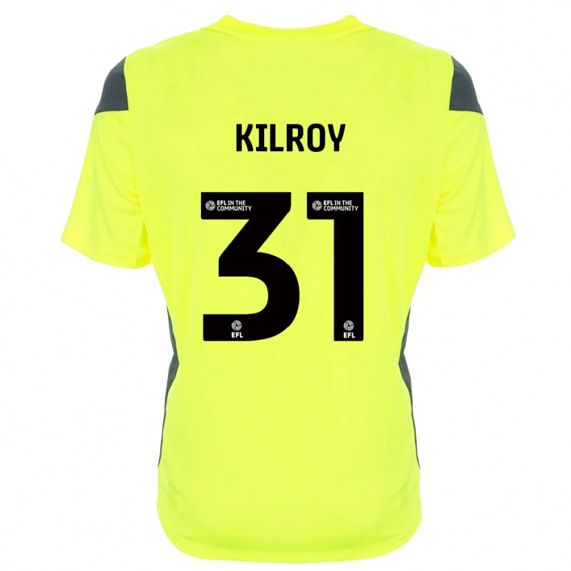 Danxen Dames Jenson Kilroy #31 Fluorescerend Groen Zwart Keepersshirt 2025/26 T-Shirt België