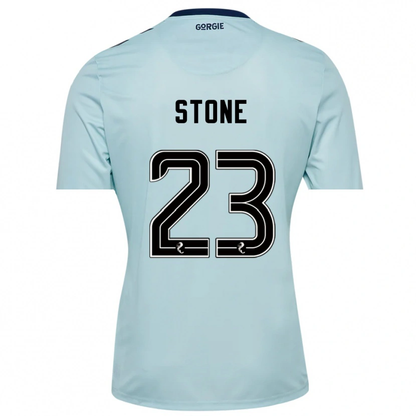 Danxen Dames Harry Stone #23 Lichtblauw Zwart Keepersshirt 2025/26 T-Shirt België