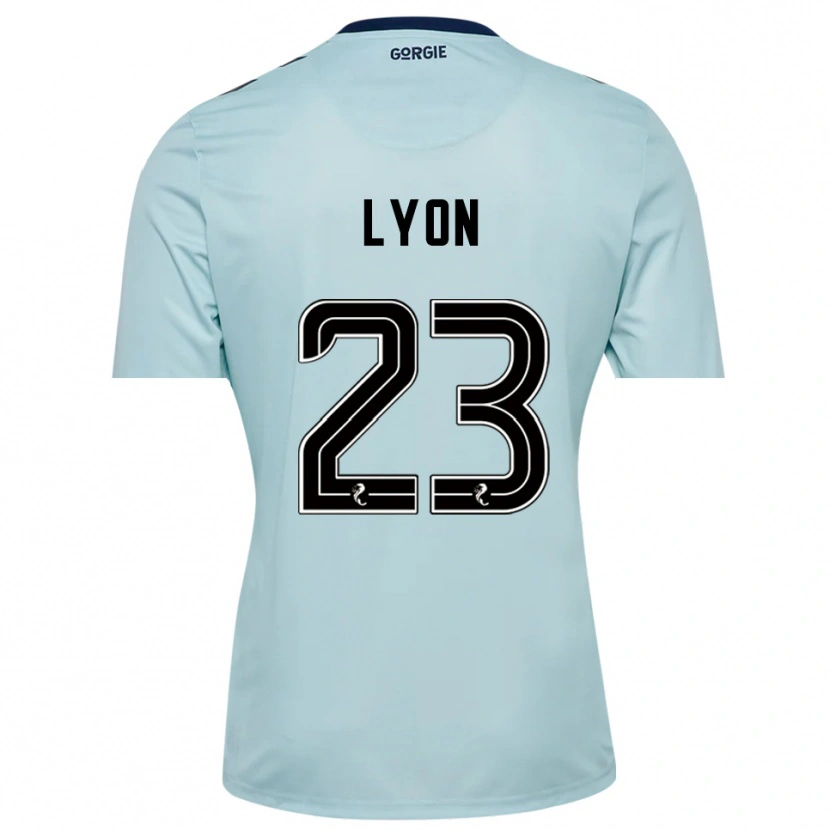 Danxen Dames Jack Lyon #23 Lichtblauw Zwart Keepersshirt 2025/26 T-Shirt België