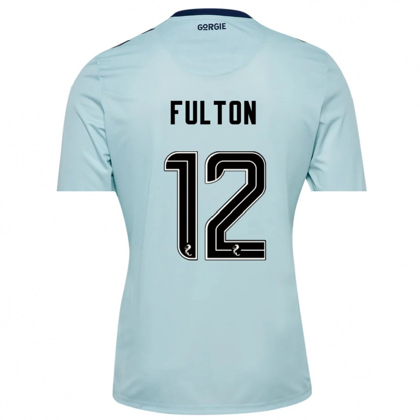 Danxen Dames Ryan Fulton #12 Lichtblauw Zwart Keepersshirt 2025/26 T-Shirt België