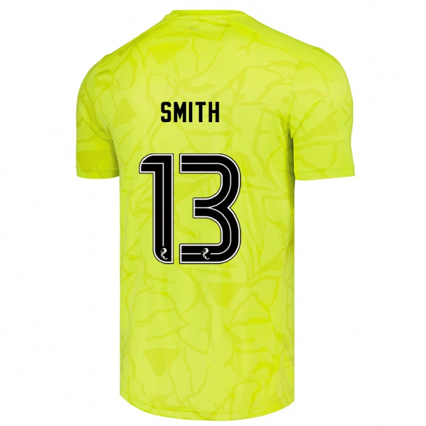 Danxen Dames Jordan Smith #13 Geel Zwart Keepersshirt 2025/26 T-Shirt België