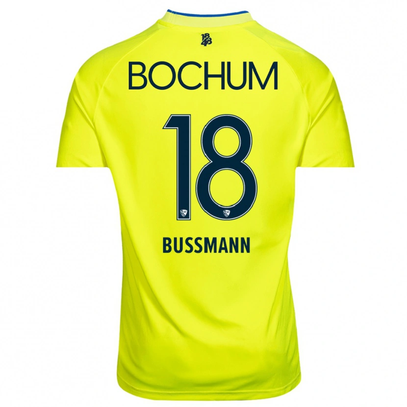 Danxen Dames Benjamin Bußmann #18 Geel Groen Keepersshirt 2025/26 T-Shirt België