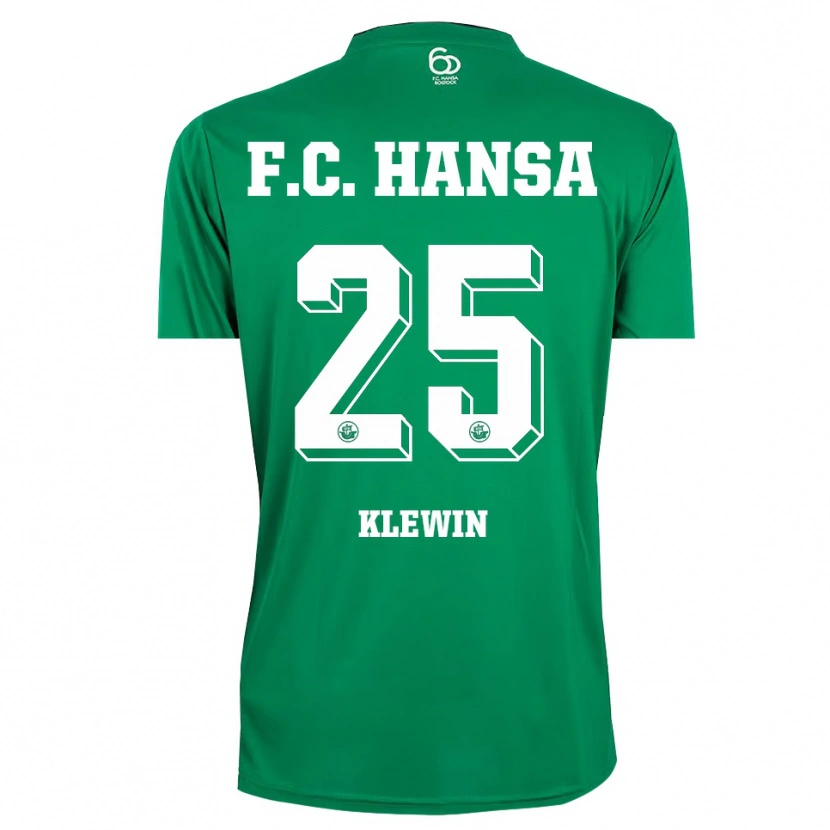 Danxen Dames Philipp Klewin #25 Donkergroen Wit Keepersshirt 2025/26 T-Shirt België