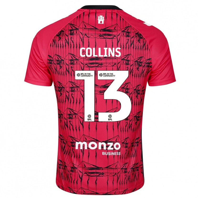 Danxen Dames Ben Wilson #13 Rood Wit Keepersshirt 2025/26 T-Shirt België