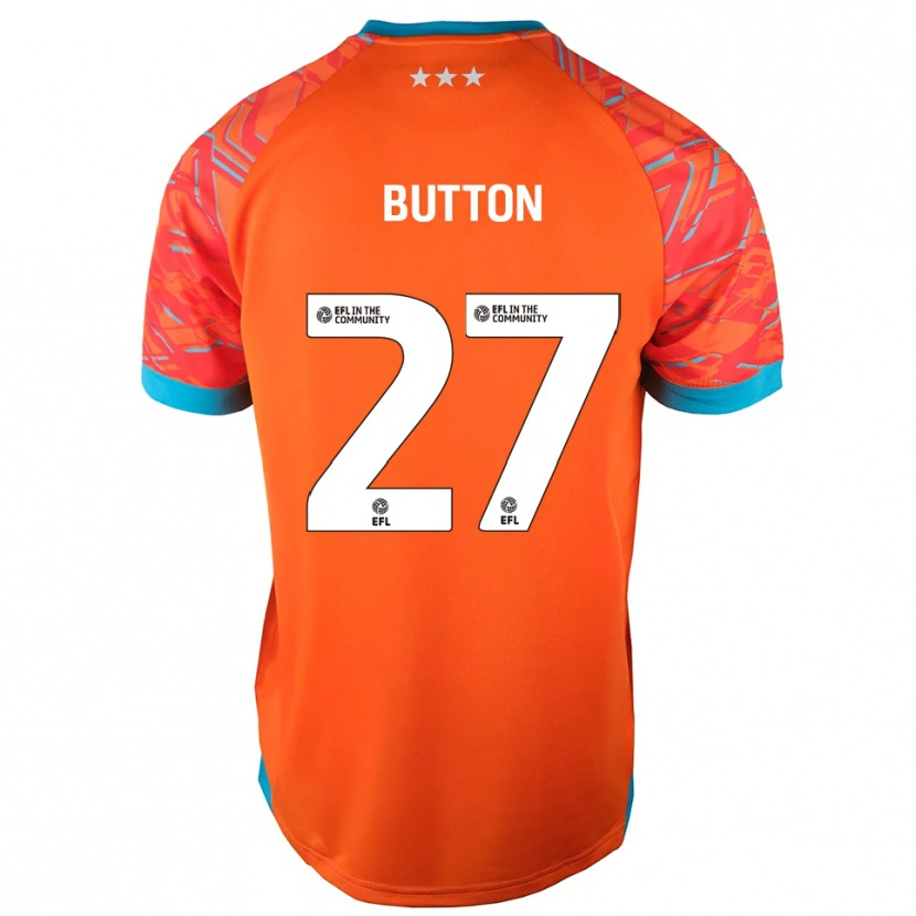 Danxen Dames David Button #27 Oranje Wit Keepersshirt 2025/26 T-Shirt België