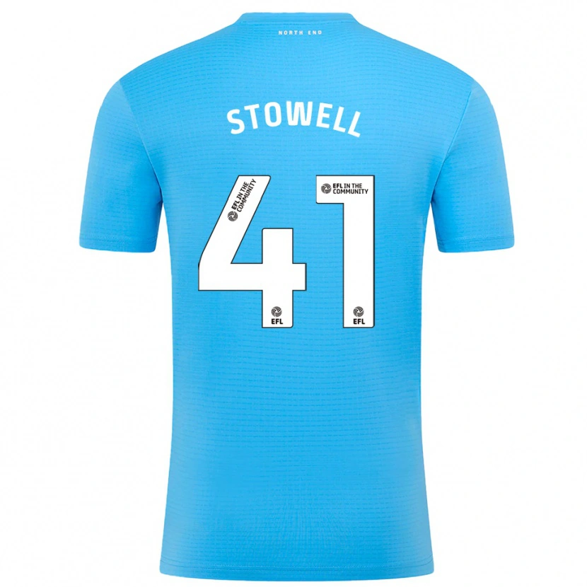Danxen Dames Li-Bau Stowell #41 Blauw Wit Keepersshirt 2025/26 T-Shirt België