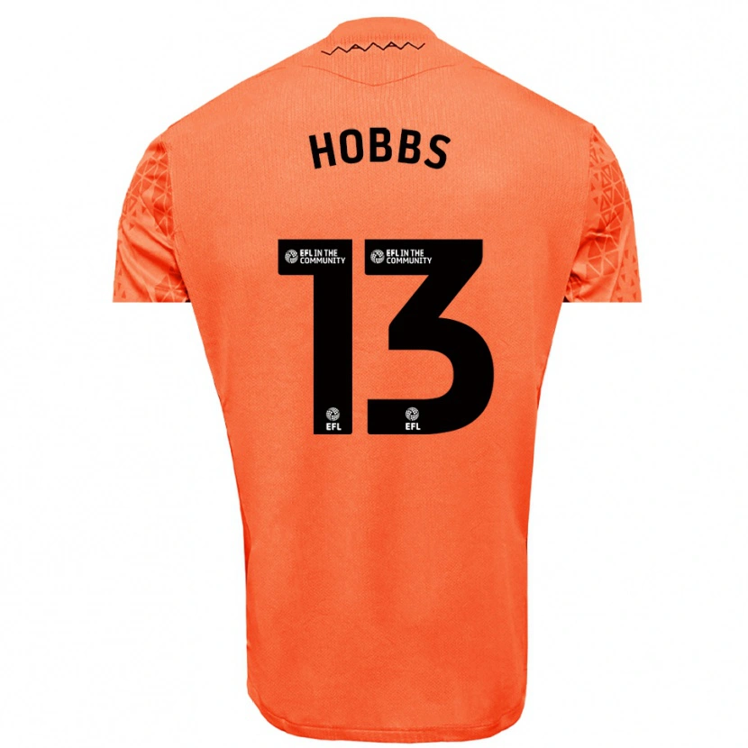 Danxen Dames Charlie Hobbs #13 Oranje Zwart Keepersshirt 2025/26 T-Shirt België
