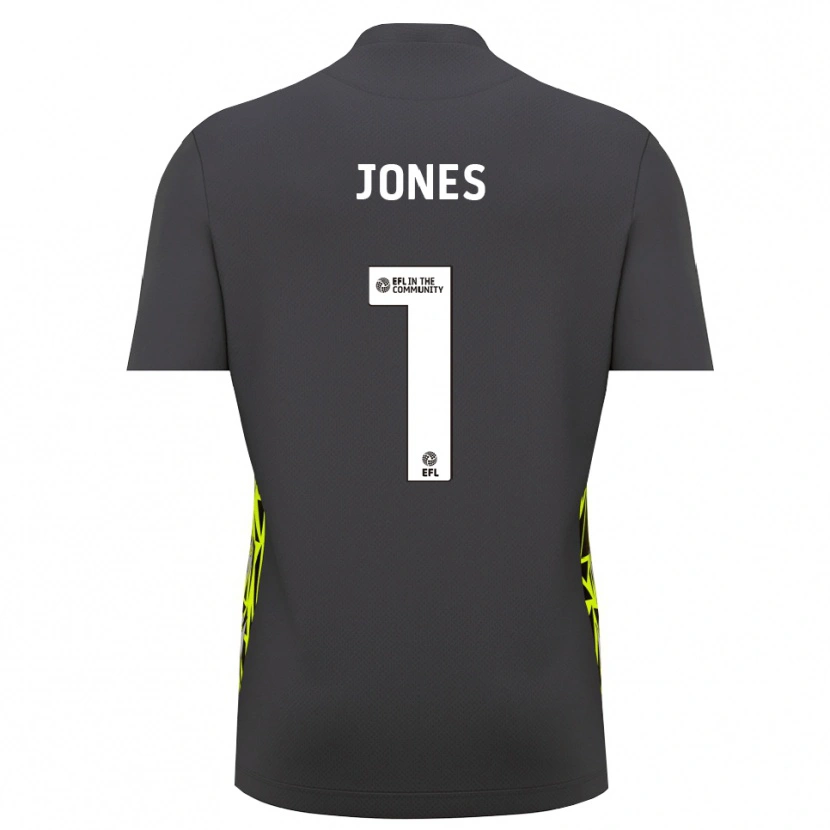 Danxen Dames Elliott Jones #1 Grijs Bos Groen Keepersshirt 2025/26 T-Shirt België